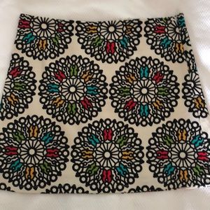 Cotton print skirt
